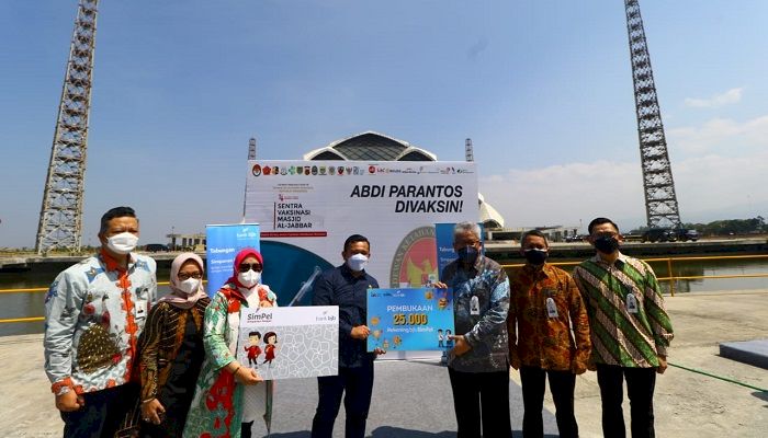 bank bjb Dukung Gebyar Vaksin Jabar Juara 2021 untuk Percepat Penanganan Pandemi